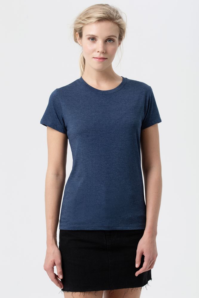 Футболка женская Regent Fit Women, синий меланж — изображение 5