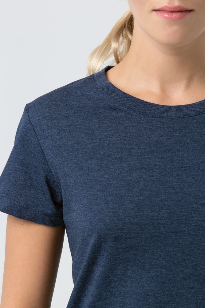 Футболка женская Regent Fit Women, синий меланж — изображение 7