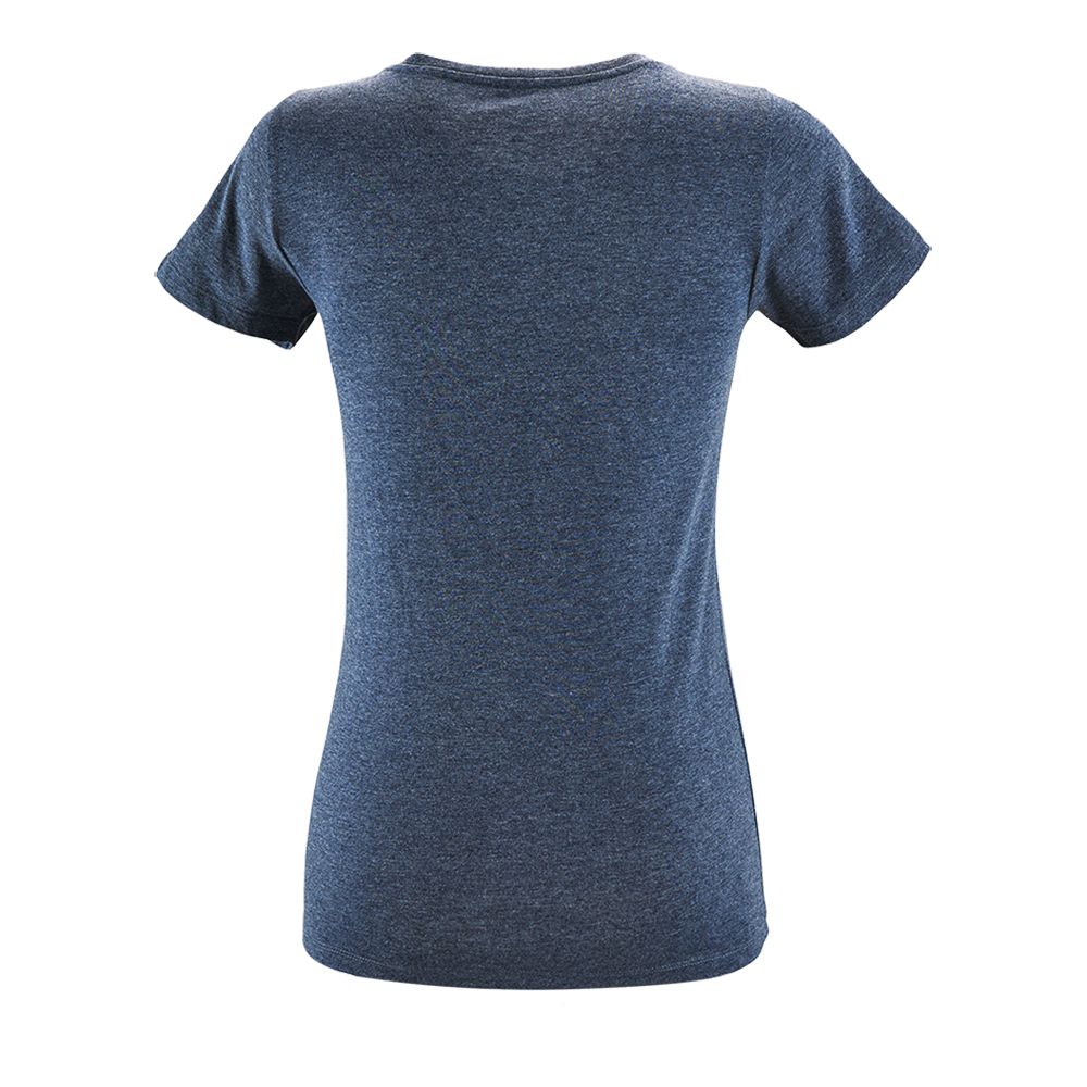 Футболка женская Regent Fit Women, синий меланж — изображение 4