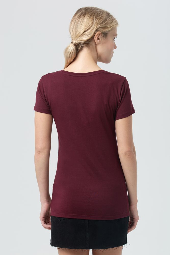 Футболка женская Martin Women, бордовая — изображение 6