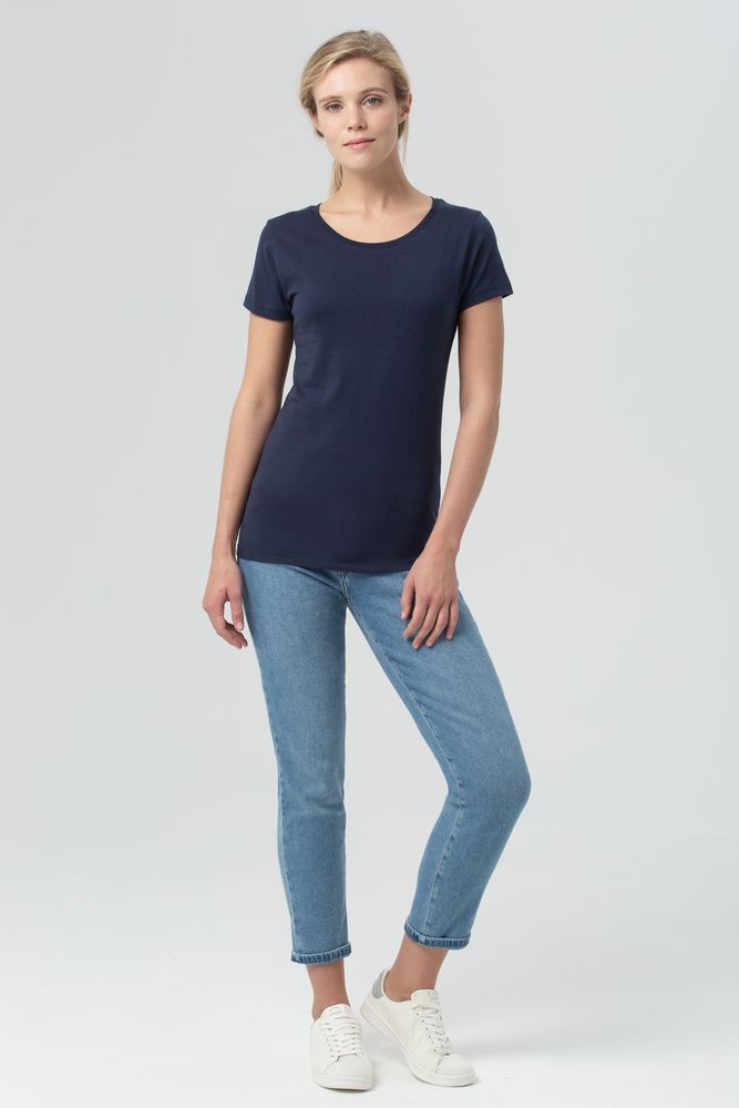 Футболка женская Martin Women, темно-синяя — изображение 8