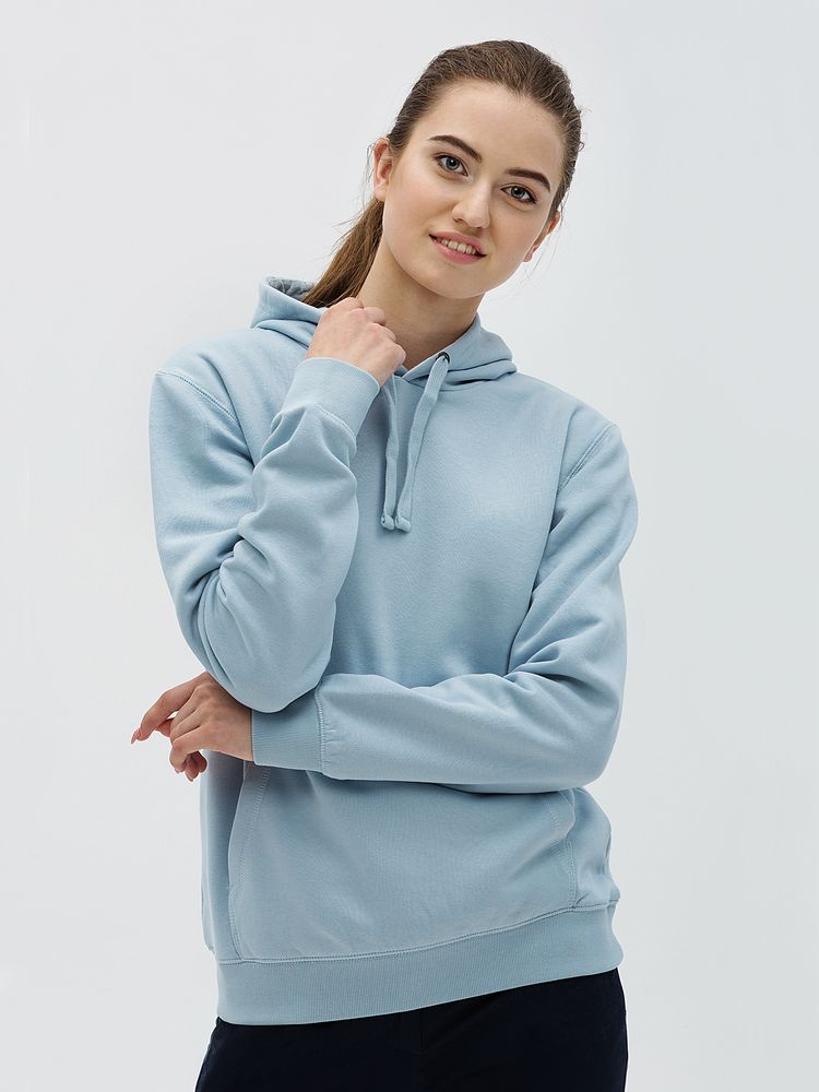 Толстовка унисекс Spencer, голубая — изображение 5