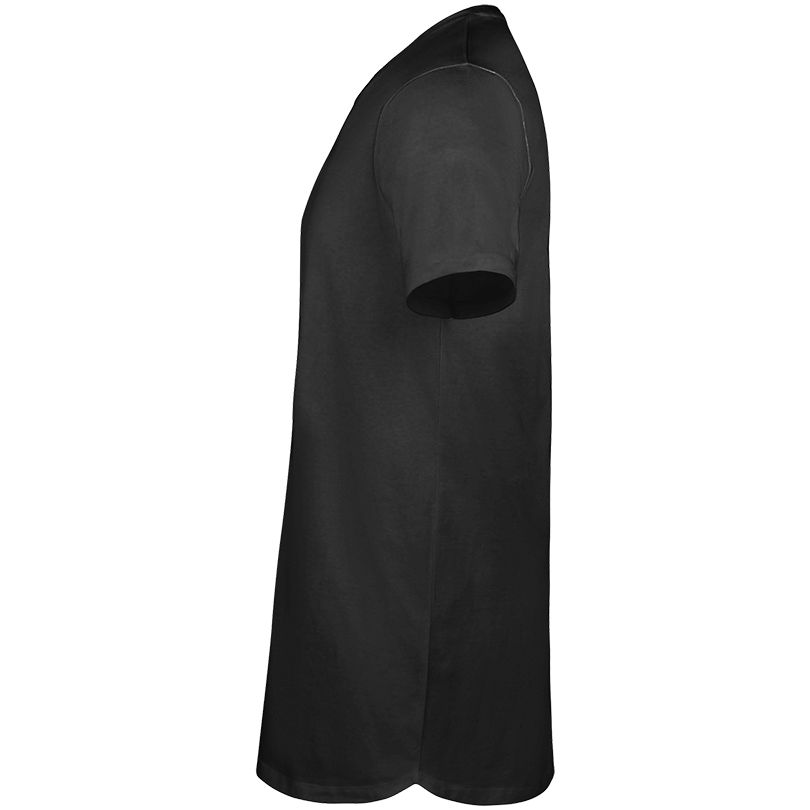 Футболка удлиненная Magnum, черная — изображение 4