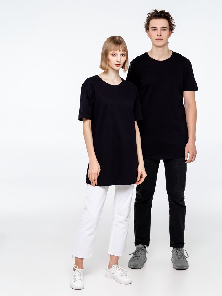 Футболка удлиненная Magnum, черная — изображение 7