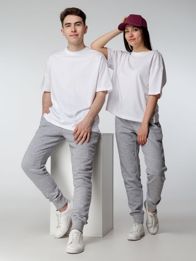 Джоггеры Jumbo, серый меланж — изображение 11