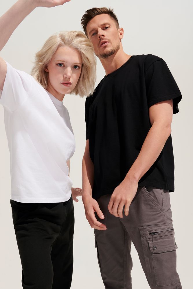 Футболка оверсайз унисекс Legacy, черная — изображение 6