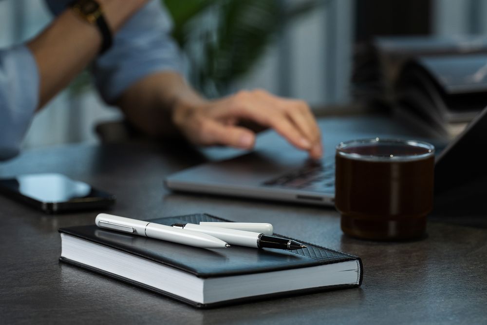 Ручка шариковая Scribo, матовая белая — изображение 6