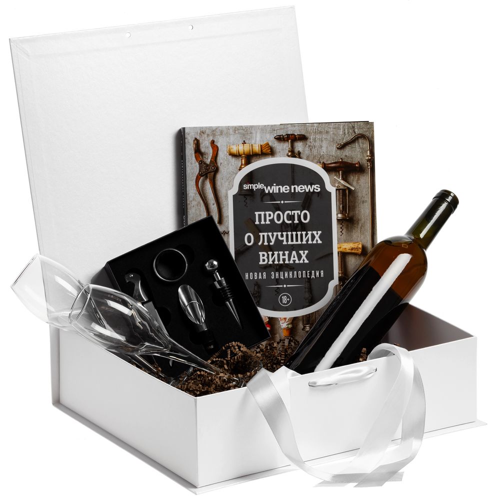 Коробка на лентах Tie Up, белая — изображение 4