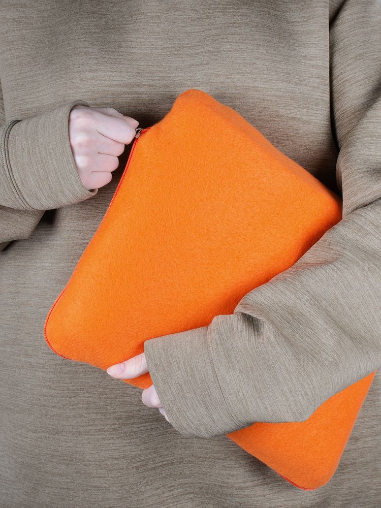 Дорожный плед Pathway, оранжевый — изображение 10