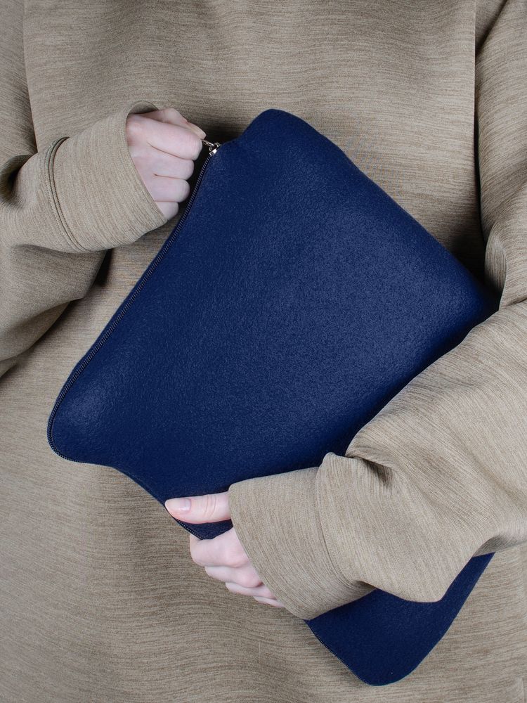 Дорожный плед Pathway, синий — изображение 10