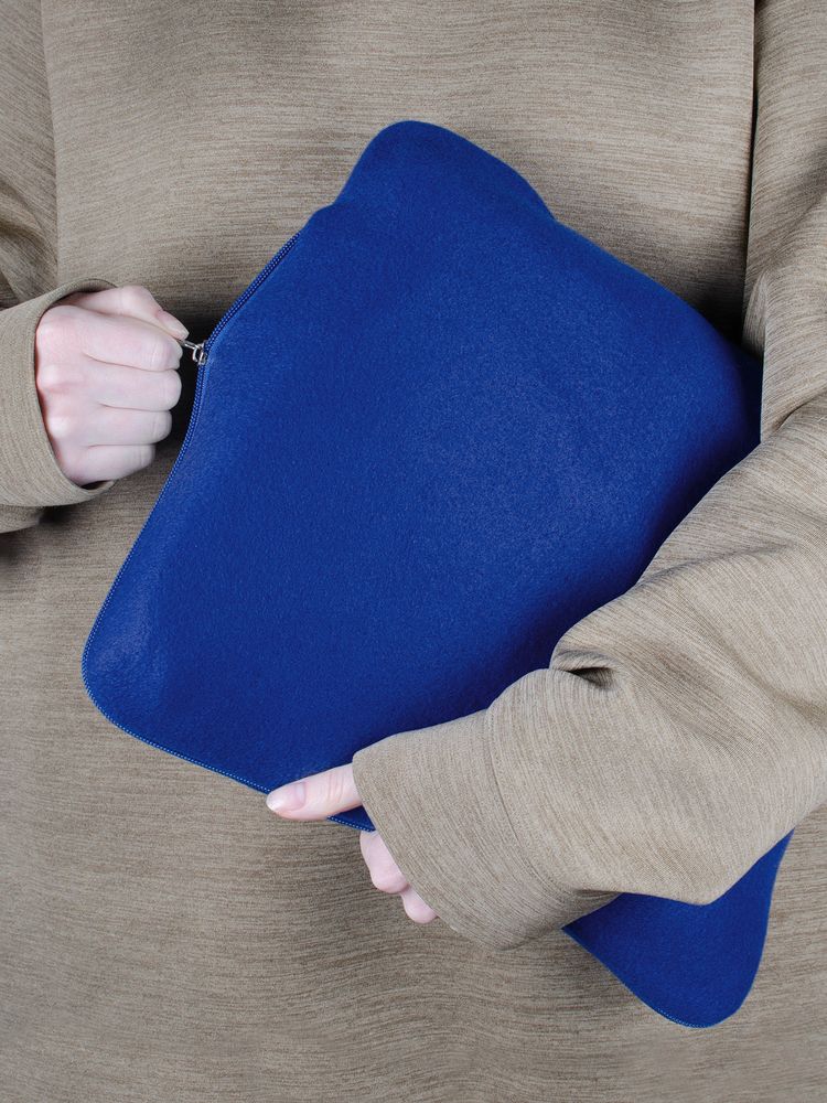 Дорожный плед Pathway, ярко-синий — изображение 10