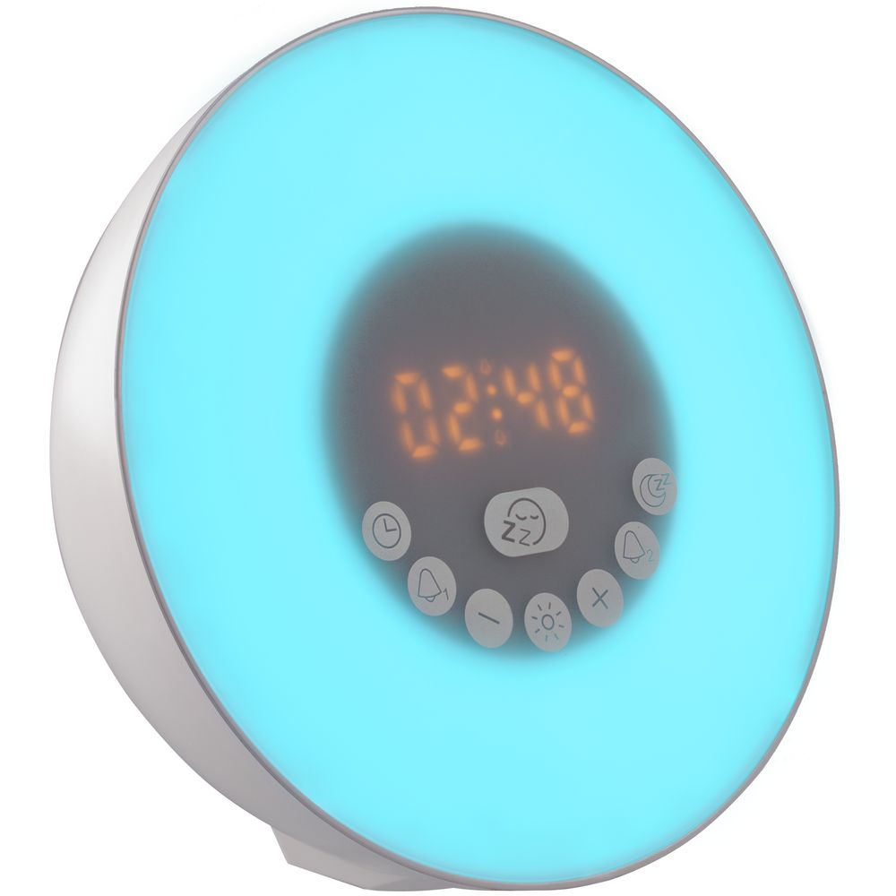 Лампа-колонка dreamTime для пробуждения светом и музыкой, белая — изображение 10