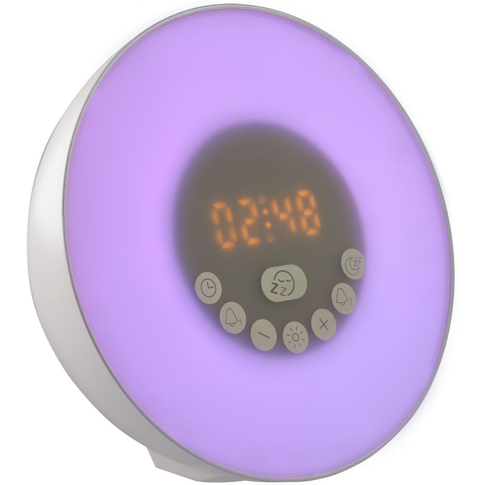 Лампа-колонка dreamTime для пробуждения светом и музыкой, белая — изображение 9