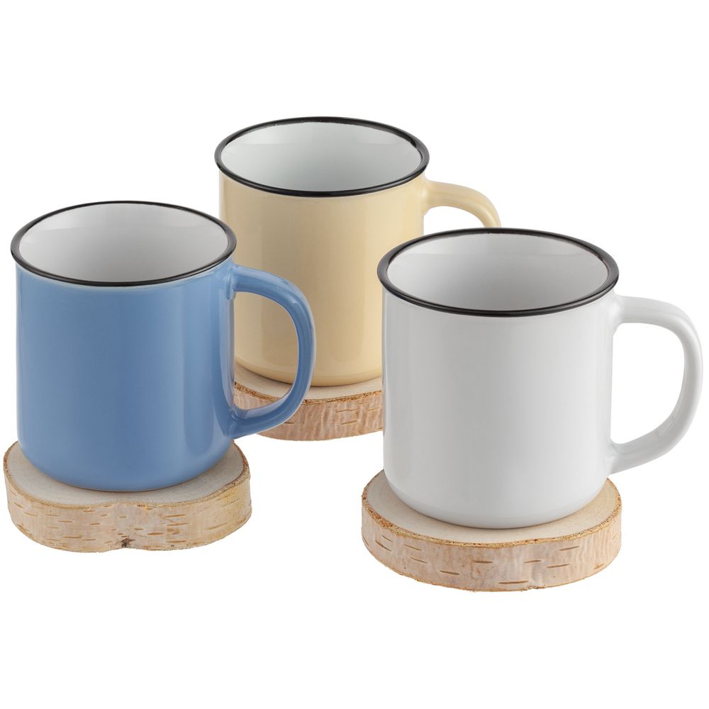 Кружка Dacha, средняя, светло-желтая — изображение 4