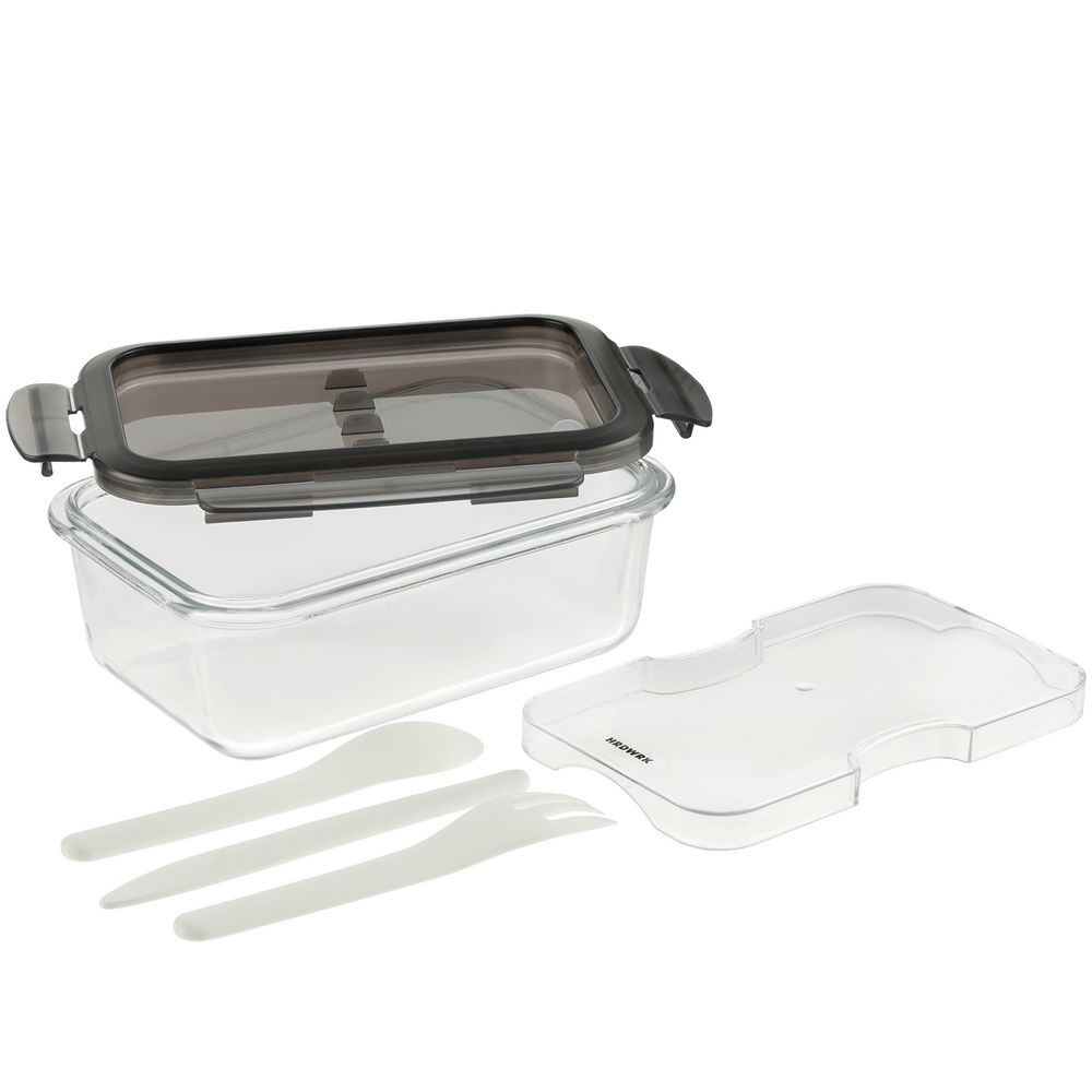 Ланчбокс Hard Work, серый — изображение 5