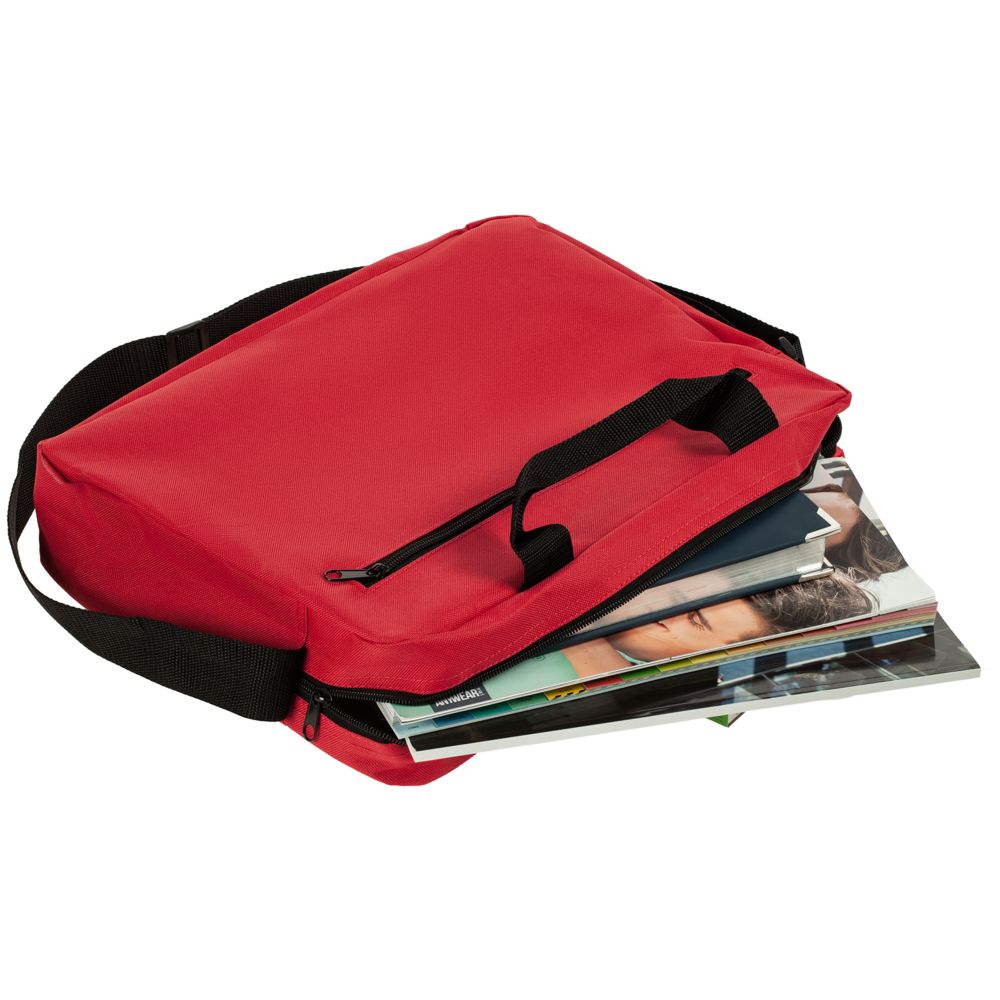 Сумка для документов Agenda, красная — изображение 5