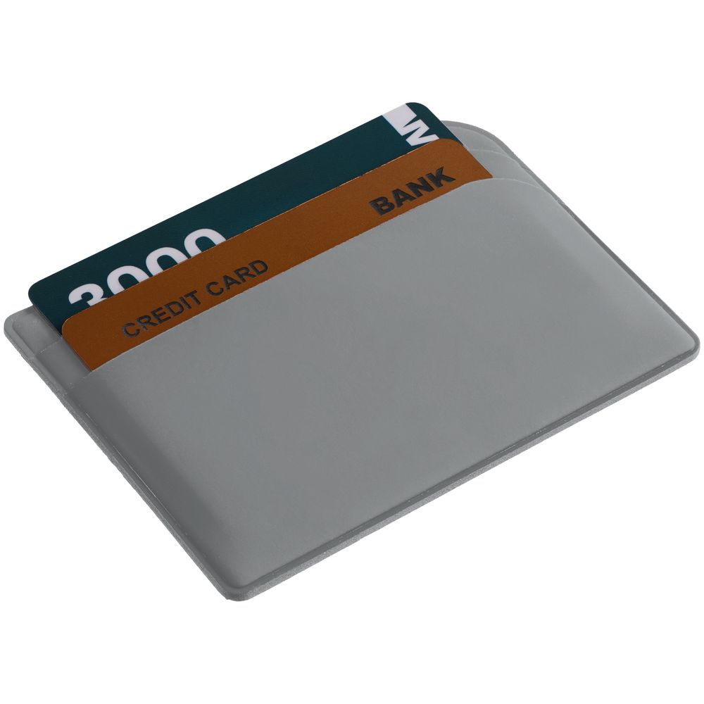 Чехол для карточек Dorset, серый — изображение 5