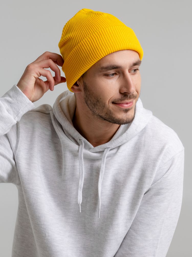 Шапка Life Explorer, ярко-желтая — изображение 7