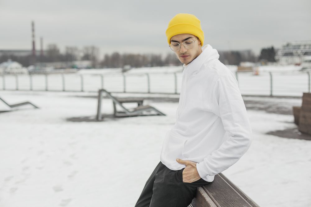 Шапка Life Explorer, ярко-желтая — изображение 10