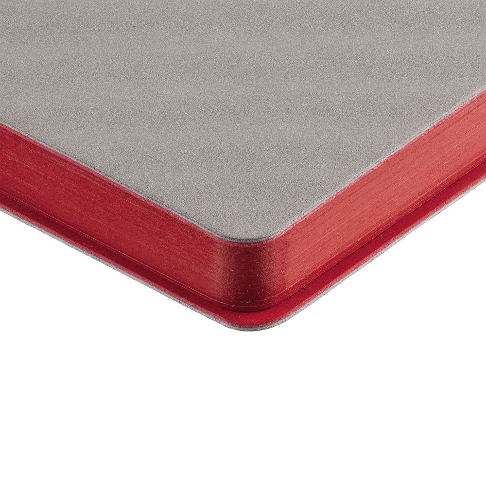 Ежедневник Flexpen, недатированный, серебристо-красный — изображение 6