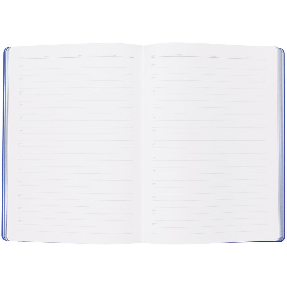 Ежедневник Flexpen, недатированный, серебристо-синий — изображение 11