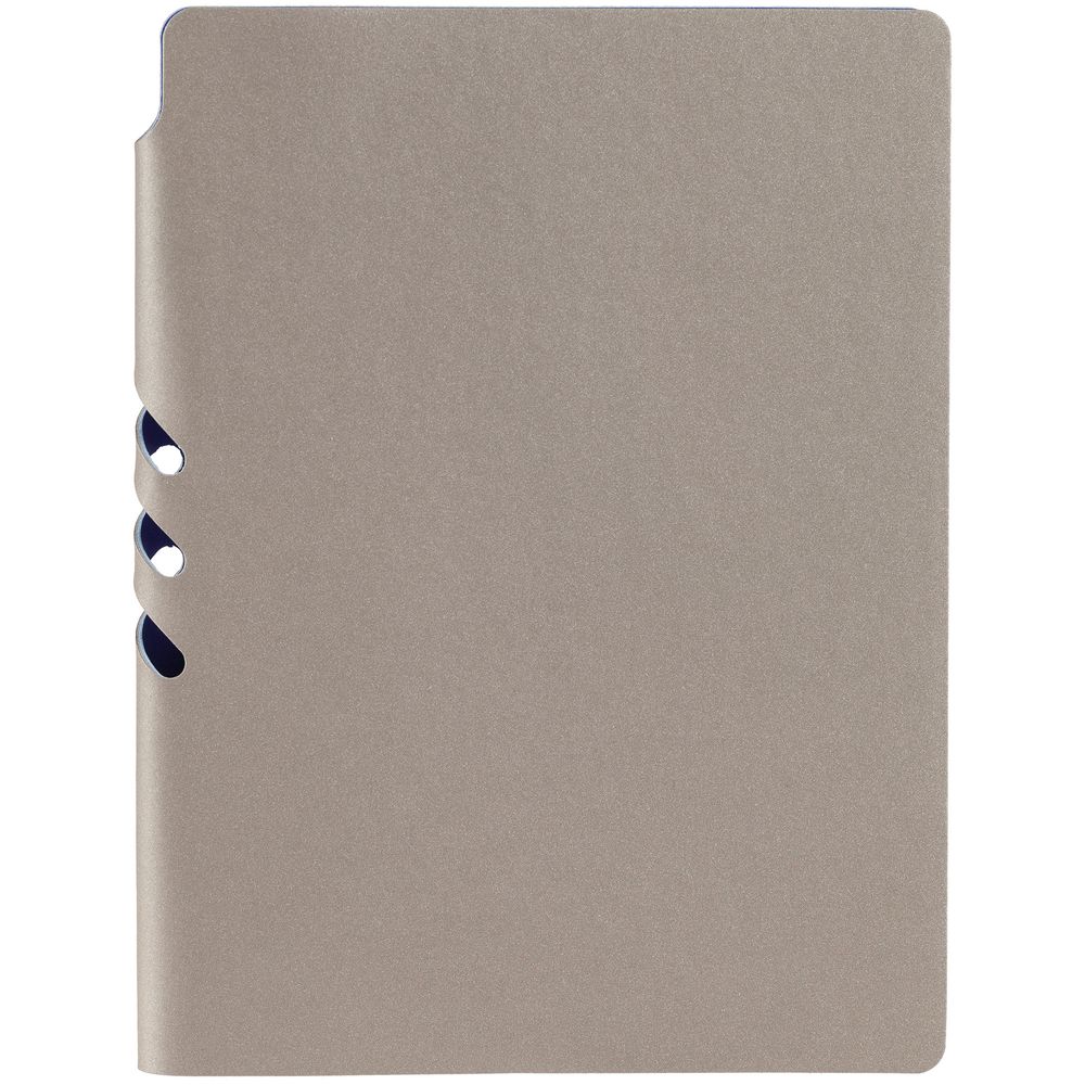 Ежедневник Flexpen, недатированный, серебристо-синий — изображение 5