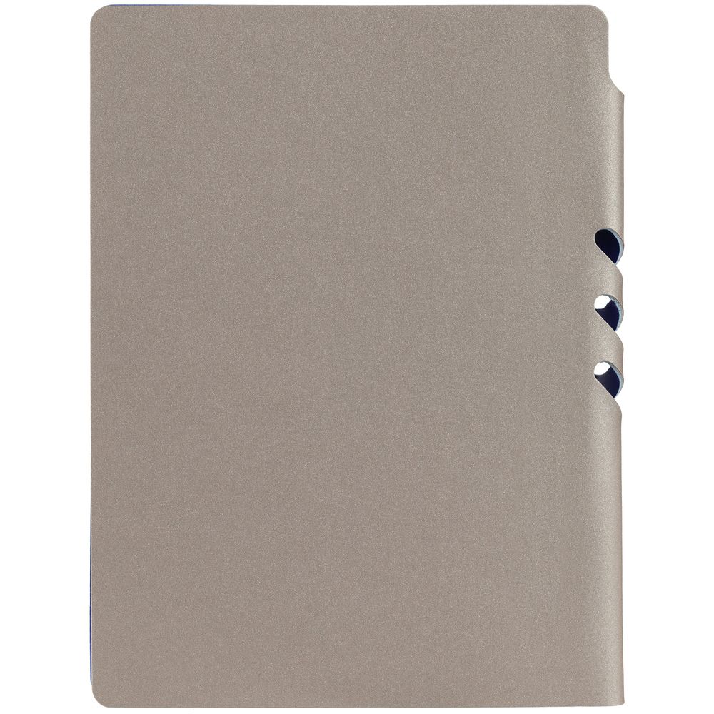 Ежедневник Flexpen, недатированный, серебристо-синий — изображение 6