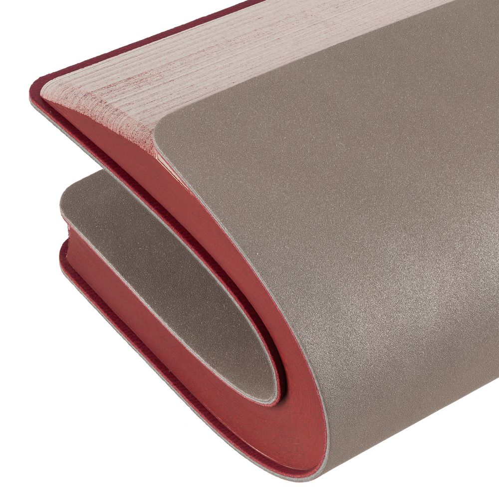 Ежедневник Flexpen, недатированный, серебристо-бордовый — изображение 7