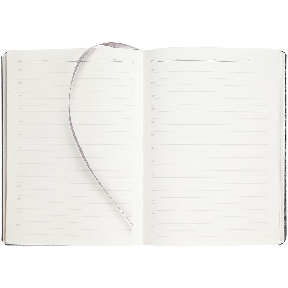 Ежедневник Saffian, недатированный, серый — изображение 7