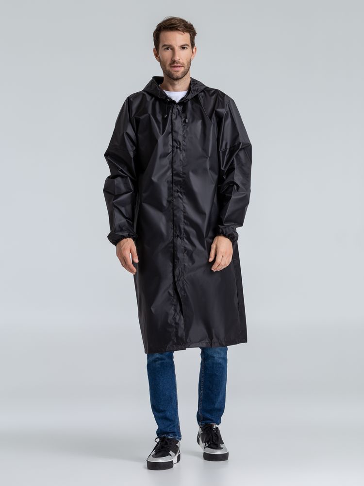 Дождевик унисекс Rainman Strong, черный — изображение 5