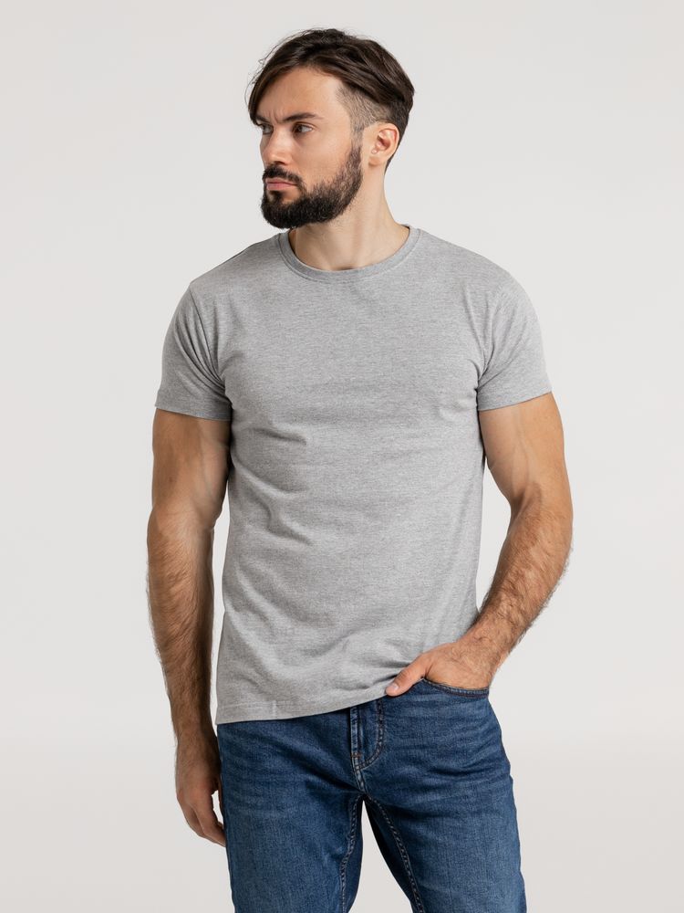 Футболка унисекс Firm Wear, серый меланж — изображение 8