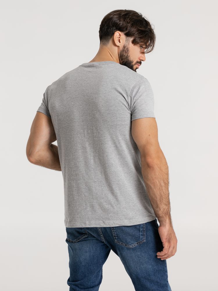 Футболка унисекс Firm Wear, серый меланж — изображение 9