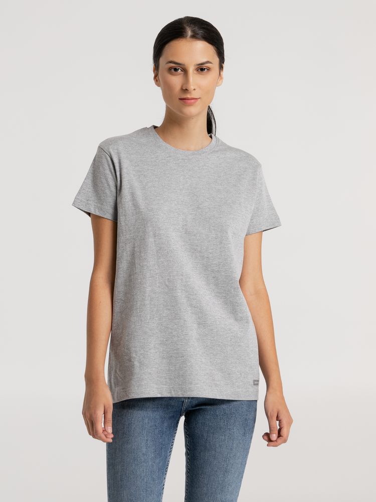 Футболка унисекс Firm Wear, серый меланж — изображение 6