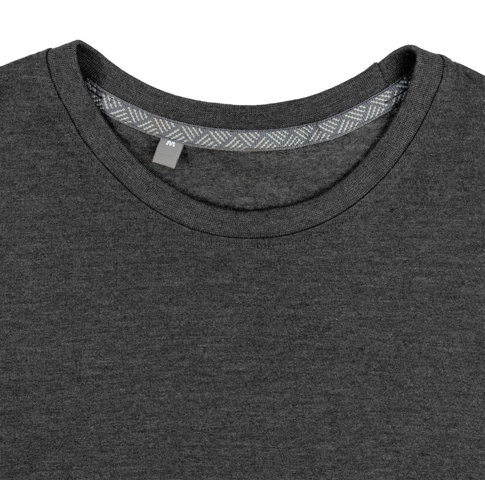 Футболка унисекс Firm Wear, черный меланж — изображение 4