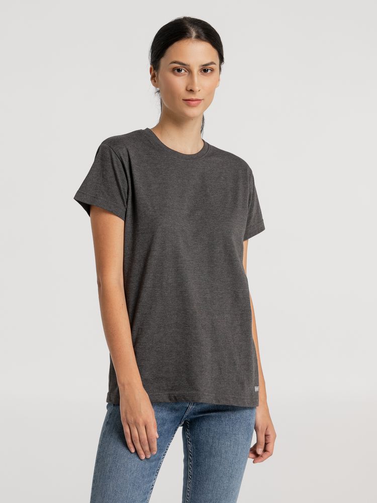 Футболка унисекс Firm Wear, черный меланж — изображение 6