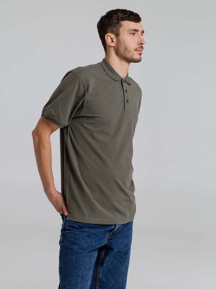 Рубашка поло мужская Neptune, темно-серая — изображение 7