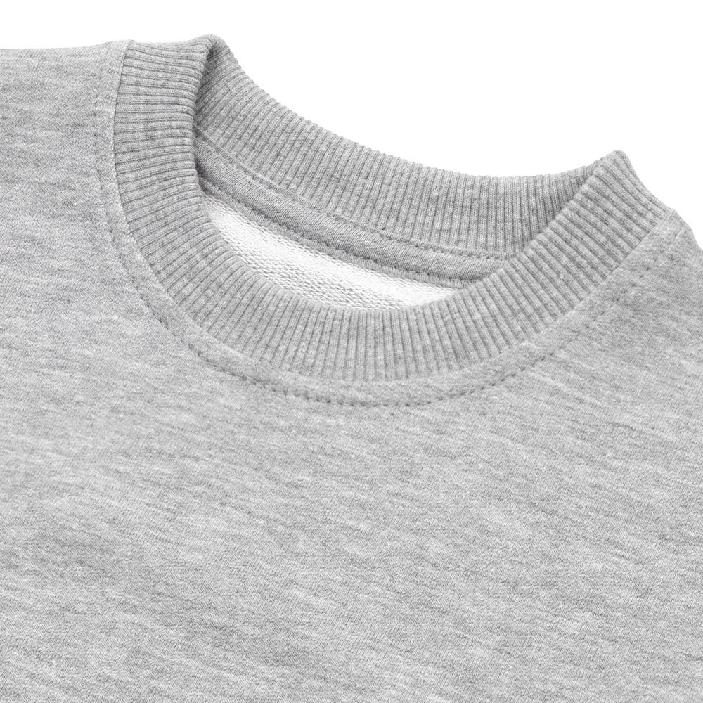 Свитшот детский Toima Kids, серый меланж — изображение 4