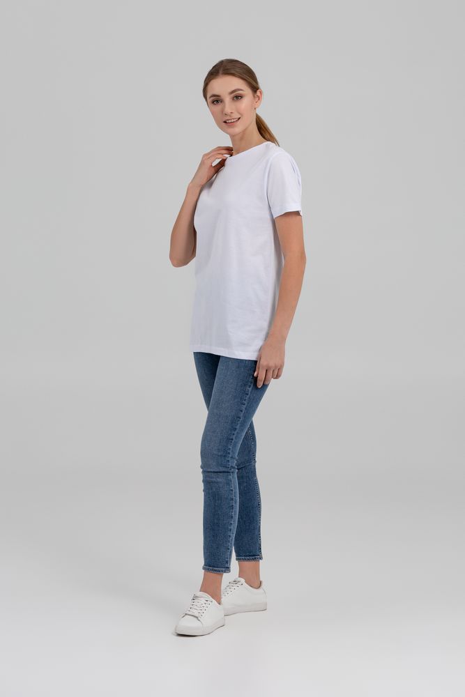 Футболка унисекс T-bolka 160 Original, белая — изображение 7