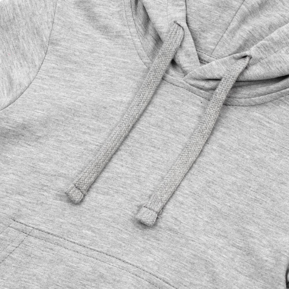 Толстовка с капюшоном детская Kirenga Kids, серый меланж — изображение 4