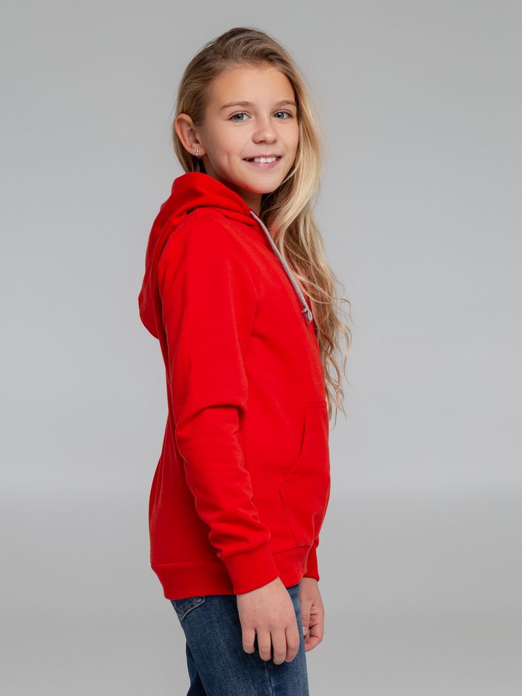 Толстовка с капюшоном детская Kirenga Kids, красная — изображение 11