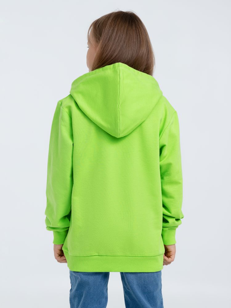 Толстовка с капюшоном детская Kirenga Kids, зеленое яблоко — изображение 6