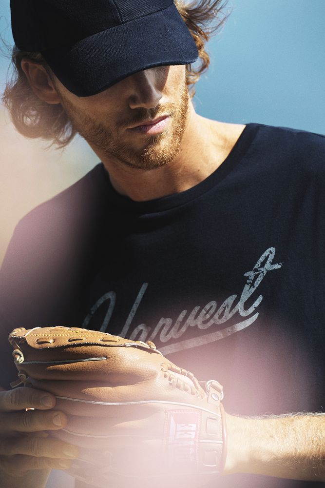 Футболка мужская American U, черная — изображение 5