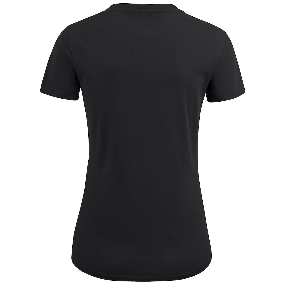 Футболка женская Ladies American U, черная — изображение 3