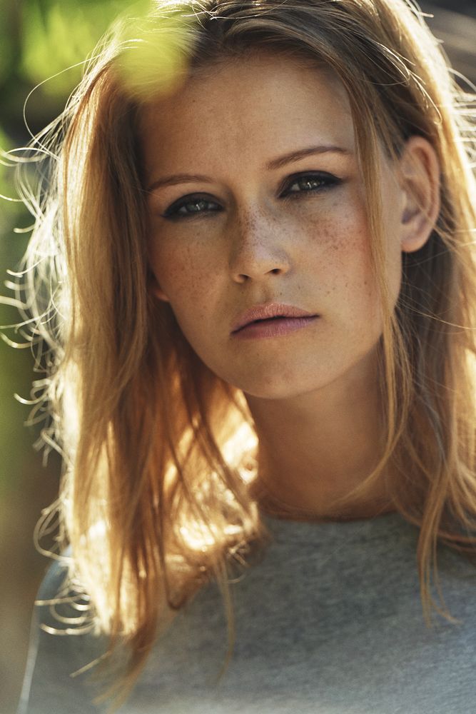 Футболка женская Ladies American U, красная — изображение 5