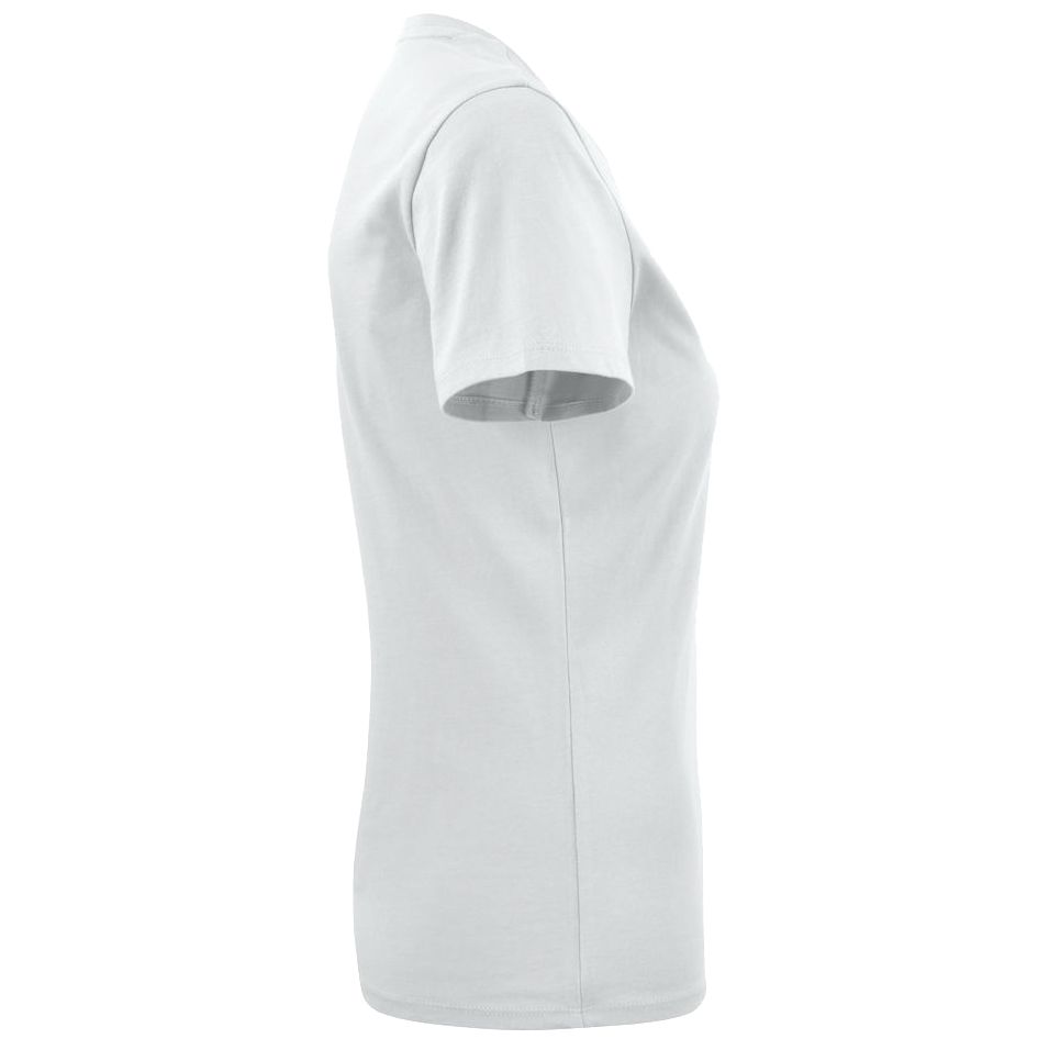 Футболка женская Ladies American U, белая — изображение 4