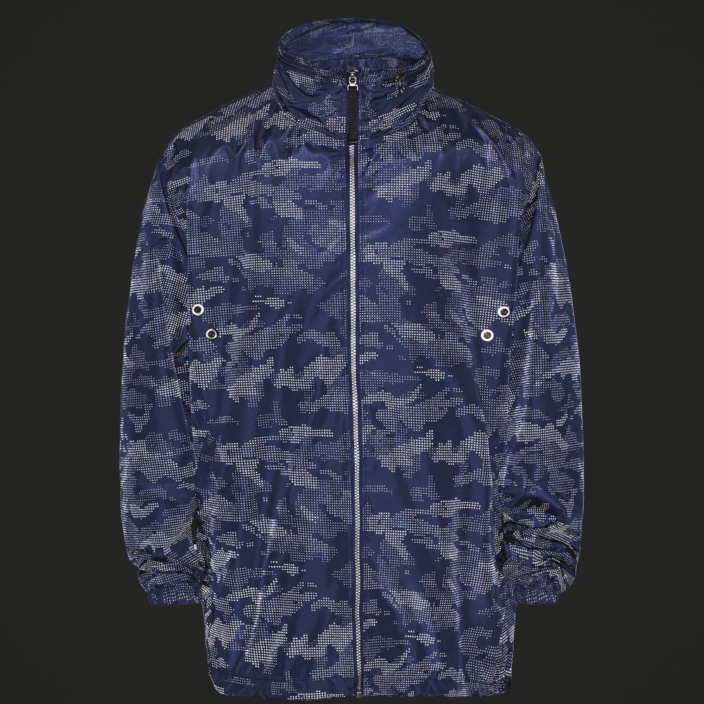 Ветровка светоотражающая Lattvind, серая — изображение 9