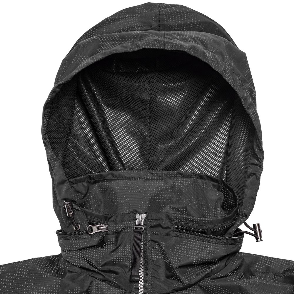 Ветровка светоотражающая Lattvind, черная — изображение 8