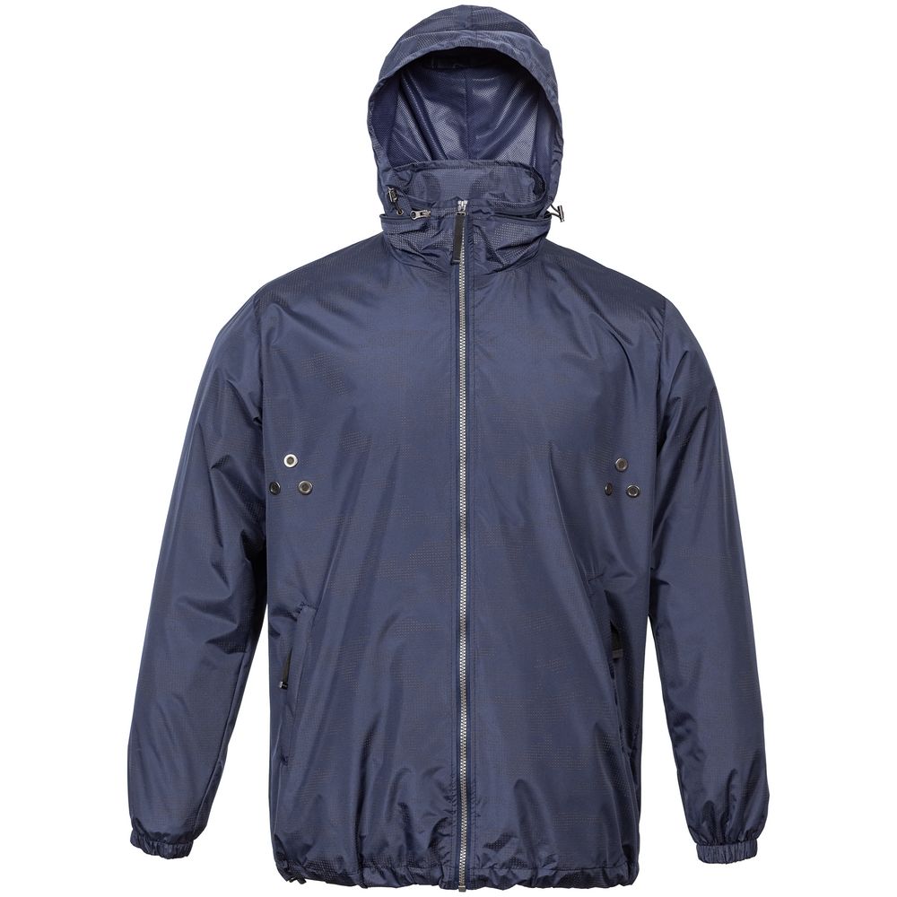 Ветровка светоотражающая Lattvind, темно-синяя — изображение 5