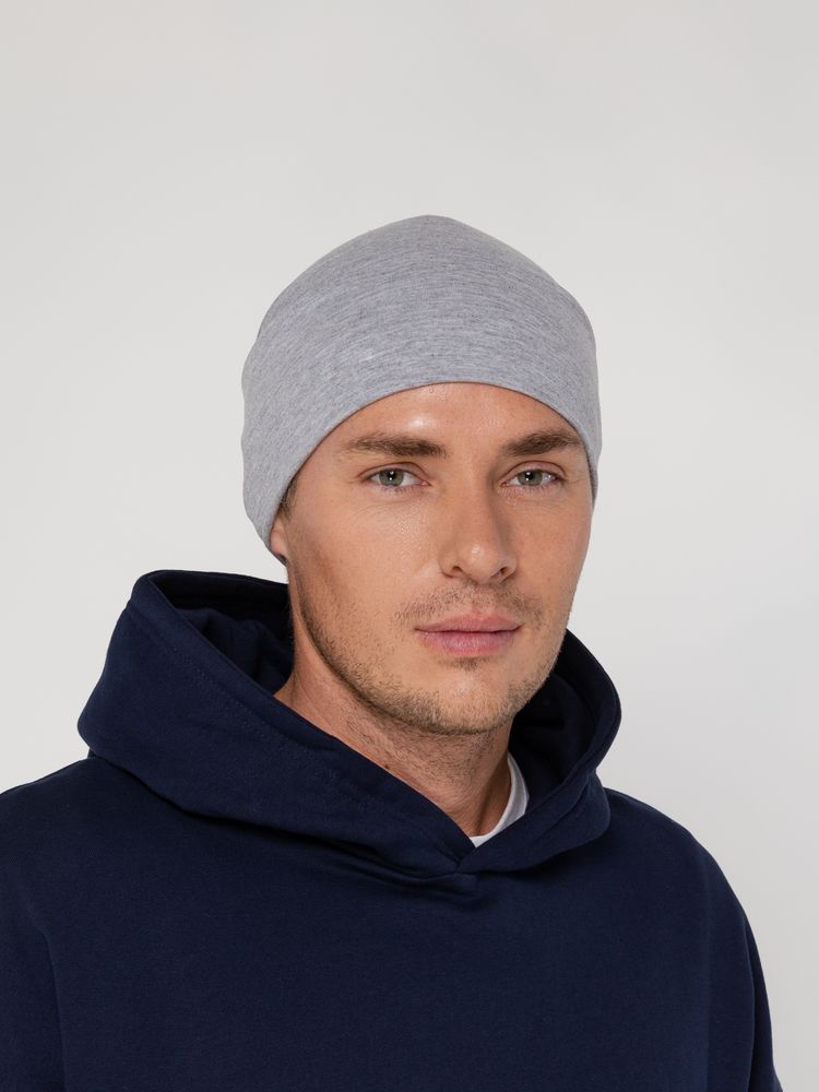 Шапка HeadOn, ver.2, серый меланж — изображение 9