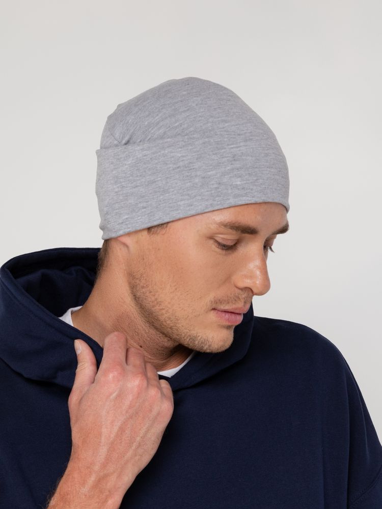 Шапка HeadOn, ver.2, серый меланж — изображение 10
